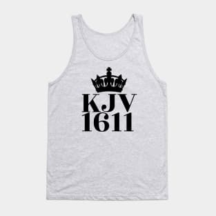 KJV 1611 (King James Version with crown) Tank Top